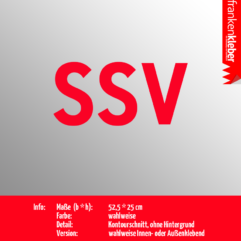 SSV | Aufkleber