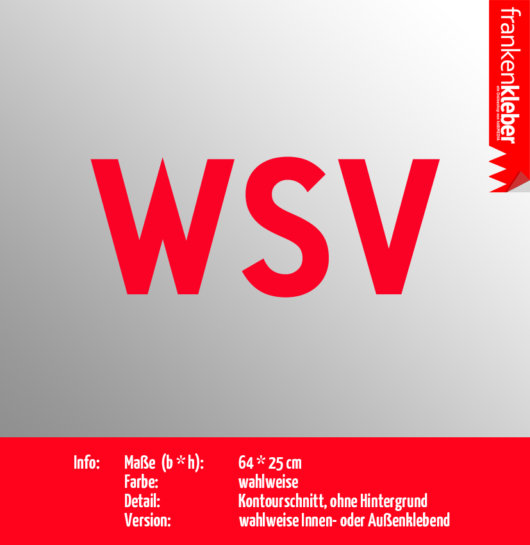 WSV | Aufkleber